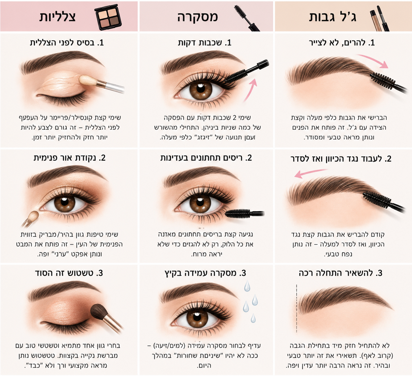 3- פינת סטיילללל: ✨💄👗