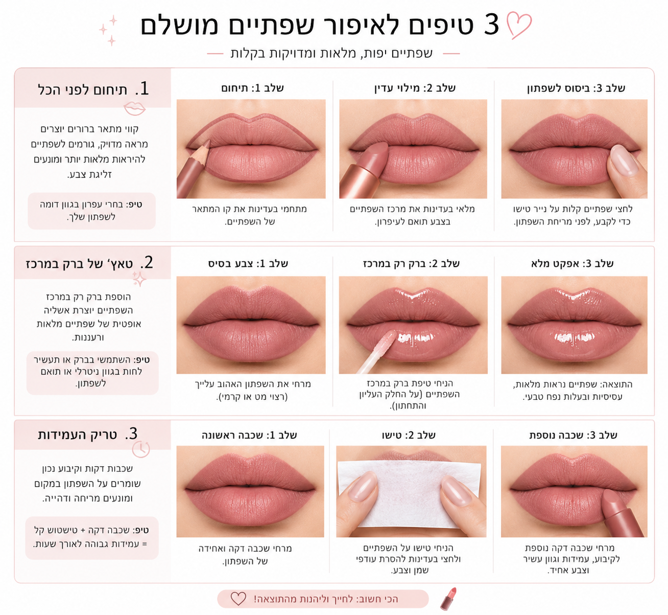 4- פינת סטיילללל: ✨💄👗